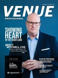 cover of VP mag with Brett Mitchell, CVE