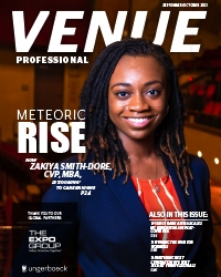 cover of VP mag with Zakiya