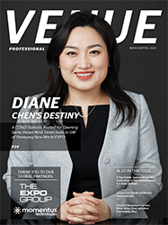Cover of VP magazine with Diana Chen