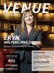 VP magazine cover with Eryn Walters, MBA, CVP