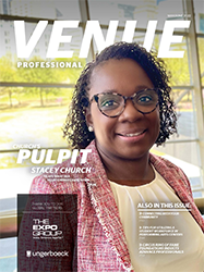 cover of VP mag with Stacey Church, CVE
