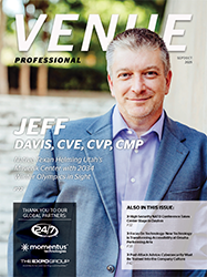 VP magazine cover with Jeff Davis, CVE, CVP, CMP