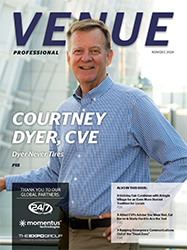 VP magazine cover with Courtney Dyer, CVE