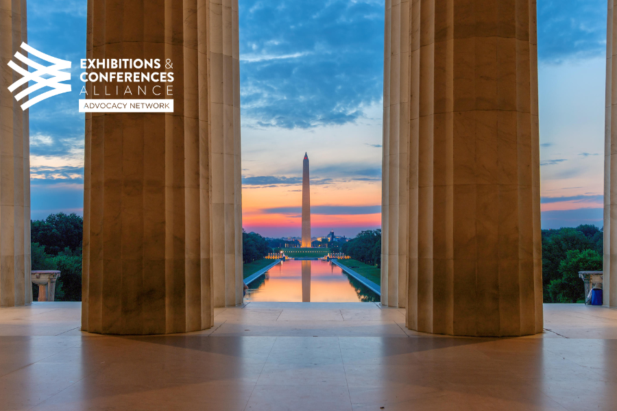 photo of Washington Monument with ECA logo in top left