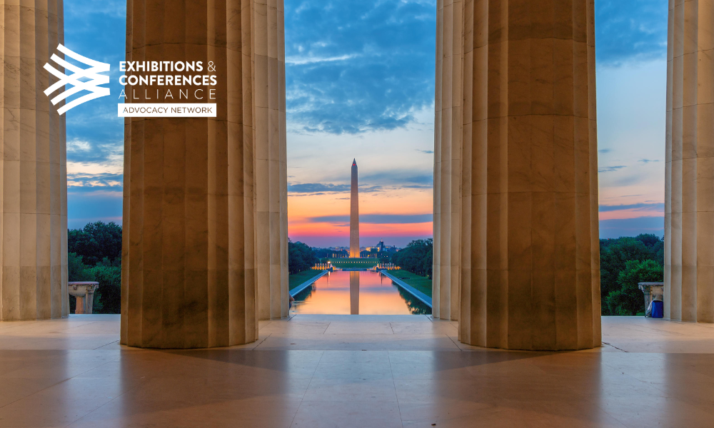 photo of Washington Monument with ECA logo in top left