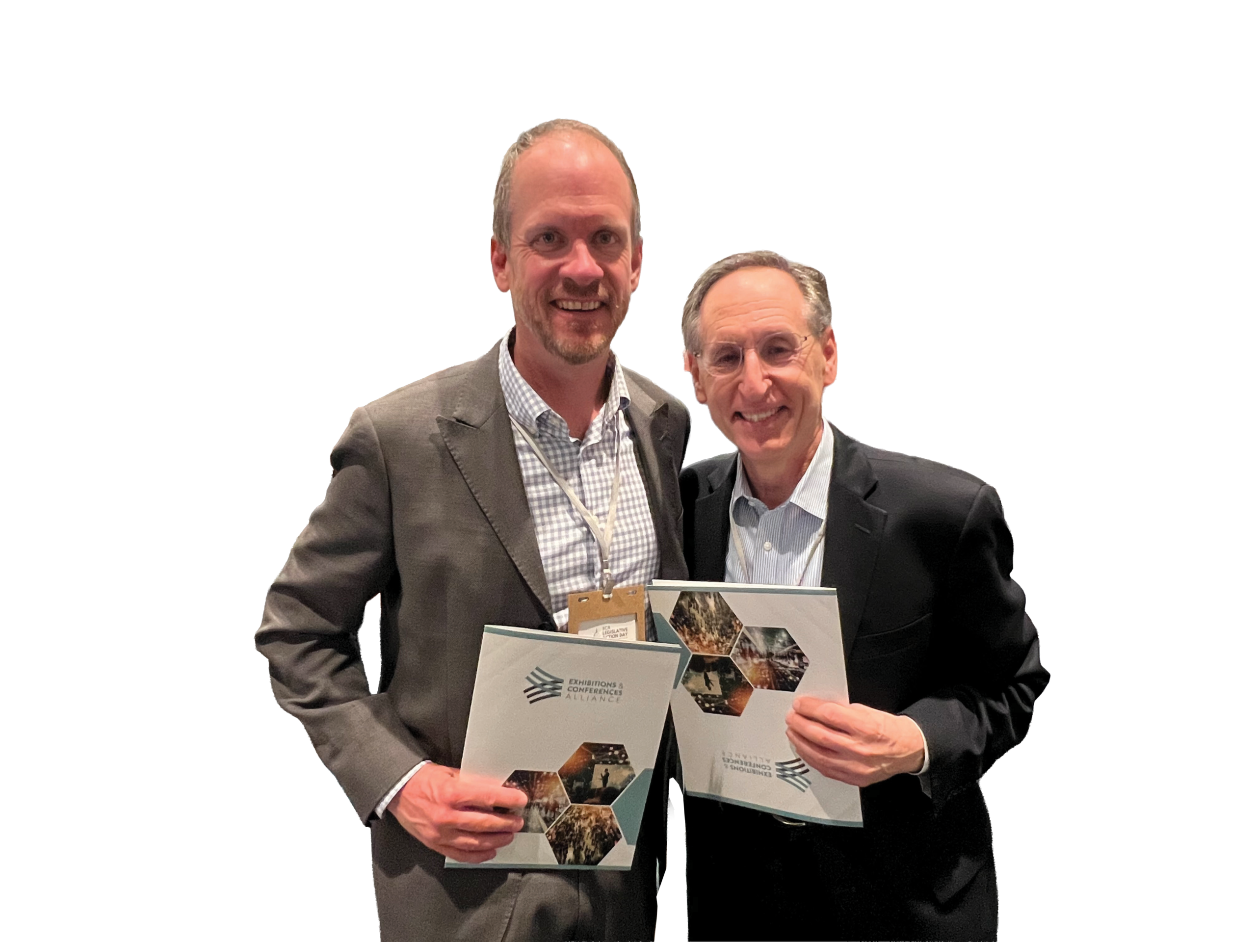 Dave Touhey, CVE, and Bobby Goldwater, CVE